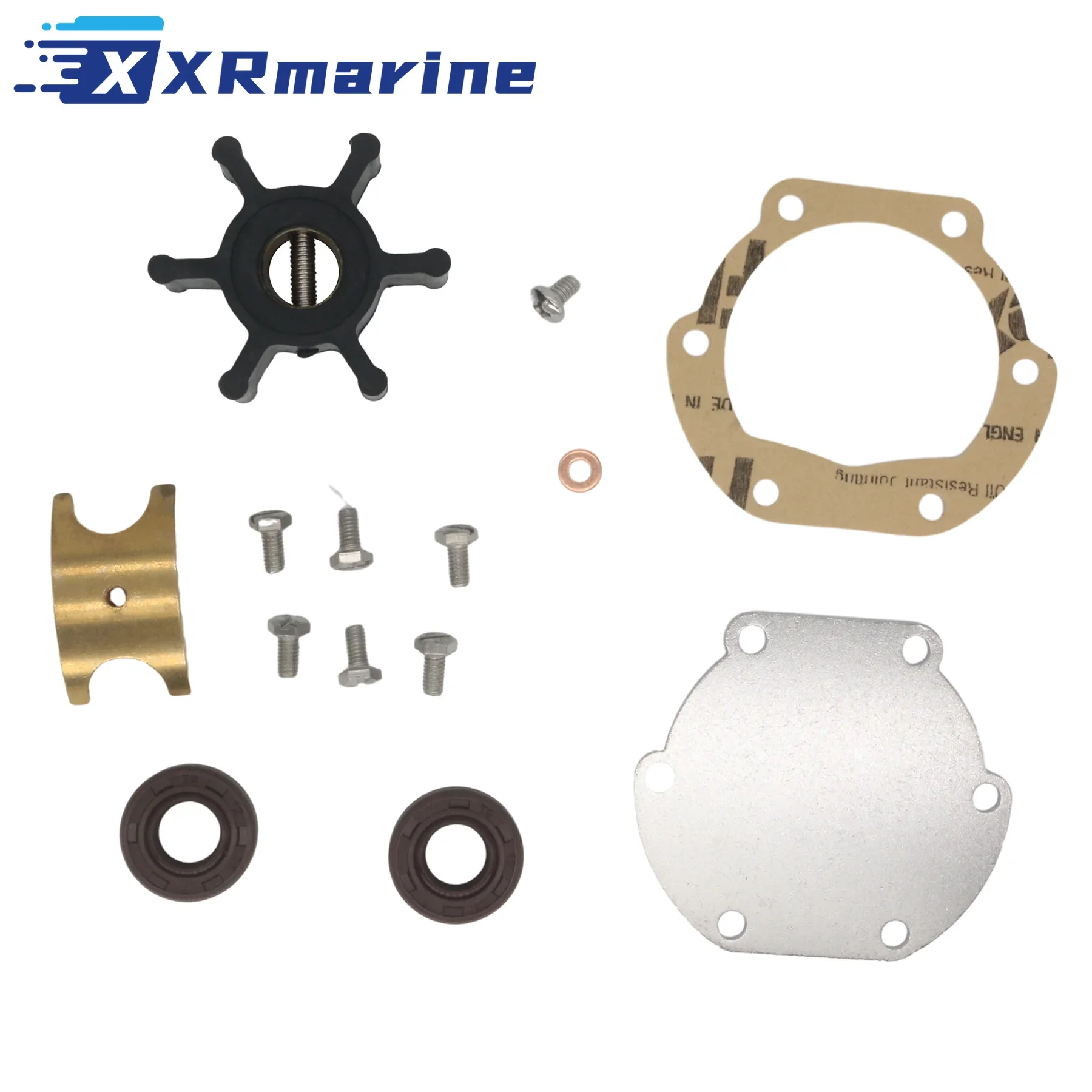 

Raw Sea Water Pump Wear Kit Replaces Volvo Penta Marine Engine Models 21951370 829895 3580945 3593654