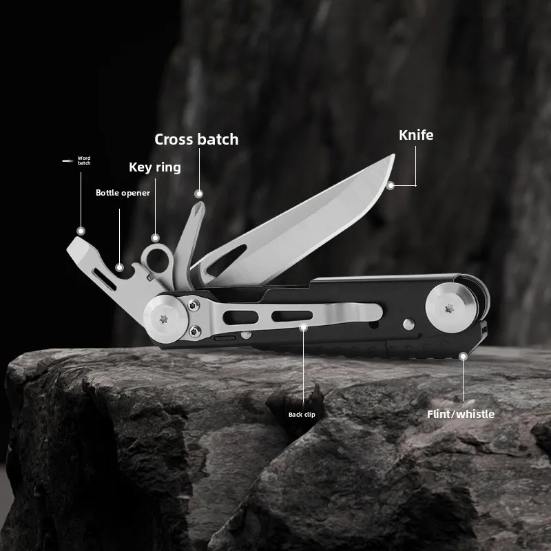 

Портативный складной нож EDC для кемпинга на открытом воздухе, многофункциональный острый карманный нож высокой твердости для выживания