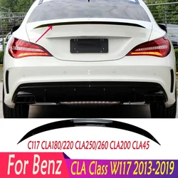Для Mercedes Benz 2013-2019 CLA Class W117 C117 CLA180/220 CLA250/260 CLA200 CLA45 задний спойлер крыло задний багажник спойлер накладка