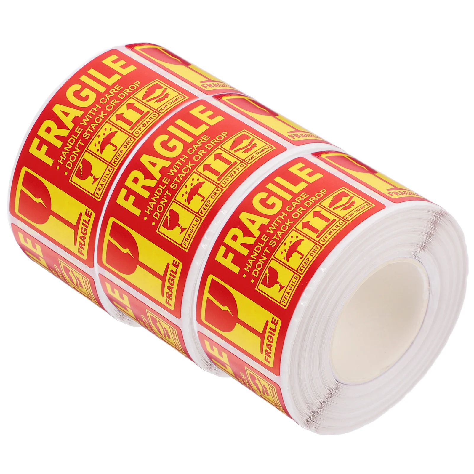 

3 Rolls Fragile Label Labels for Shipping Copper Plate Moving Essential Stickers Express Handling