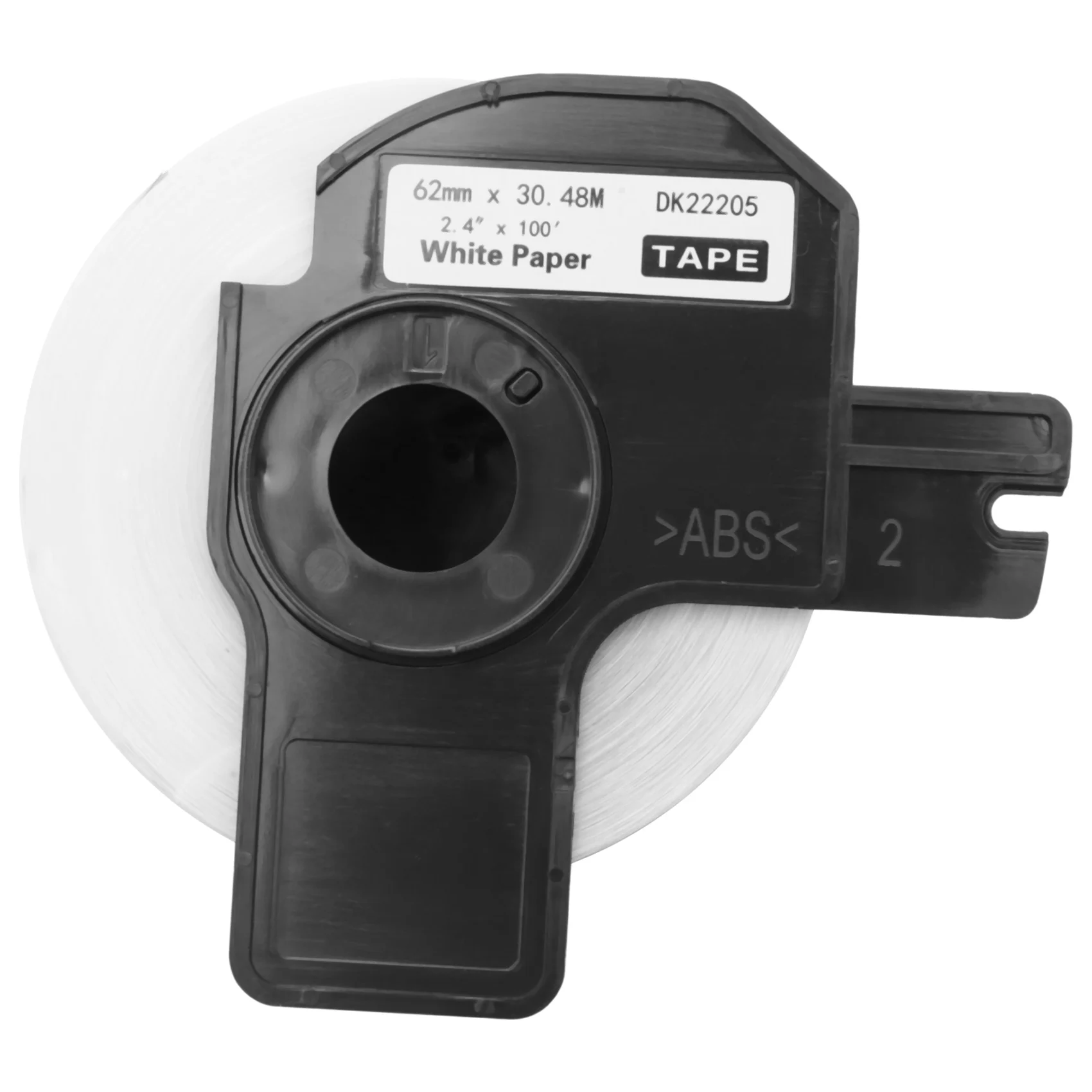AED6-5X For Brother DK-22205 Printer Labels 62Mm Roll+Spool For QL-560 QL-570