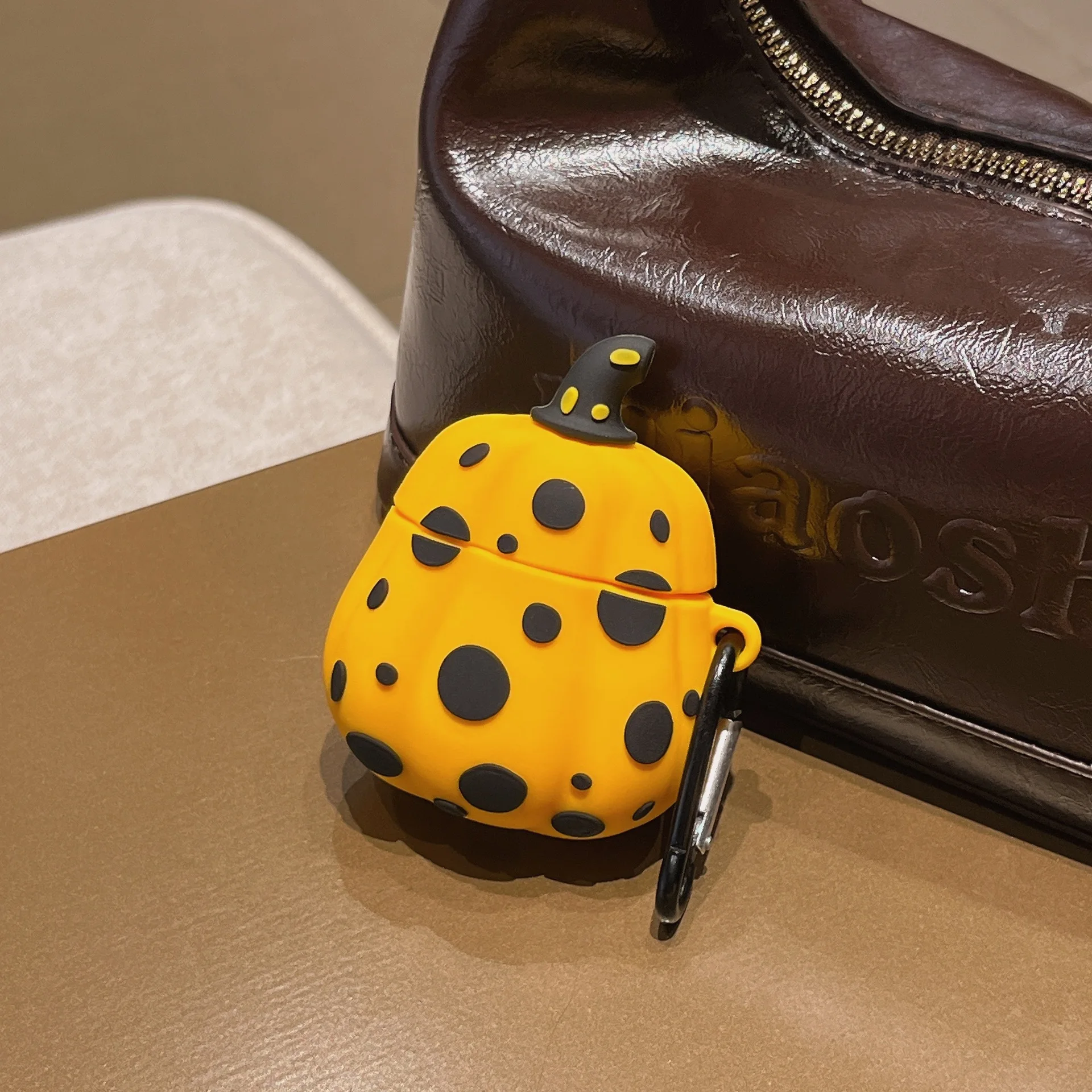 เคสลายฟักทองสุดสร้างสรรค์สำหรับ AirPods Pro3 4 1 2 3 Pro 3 Pro2 กล่องชาร์จหูฟังบลูทูธ เคสป้องกันหูฟัง