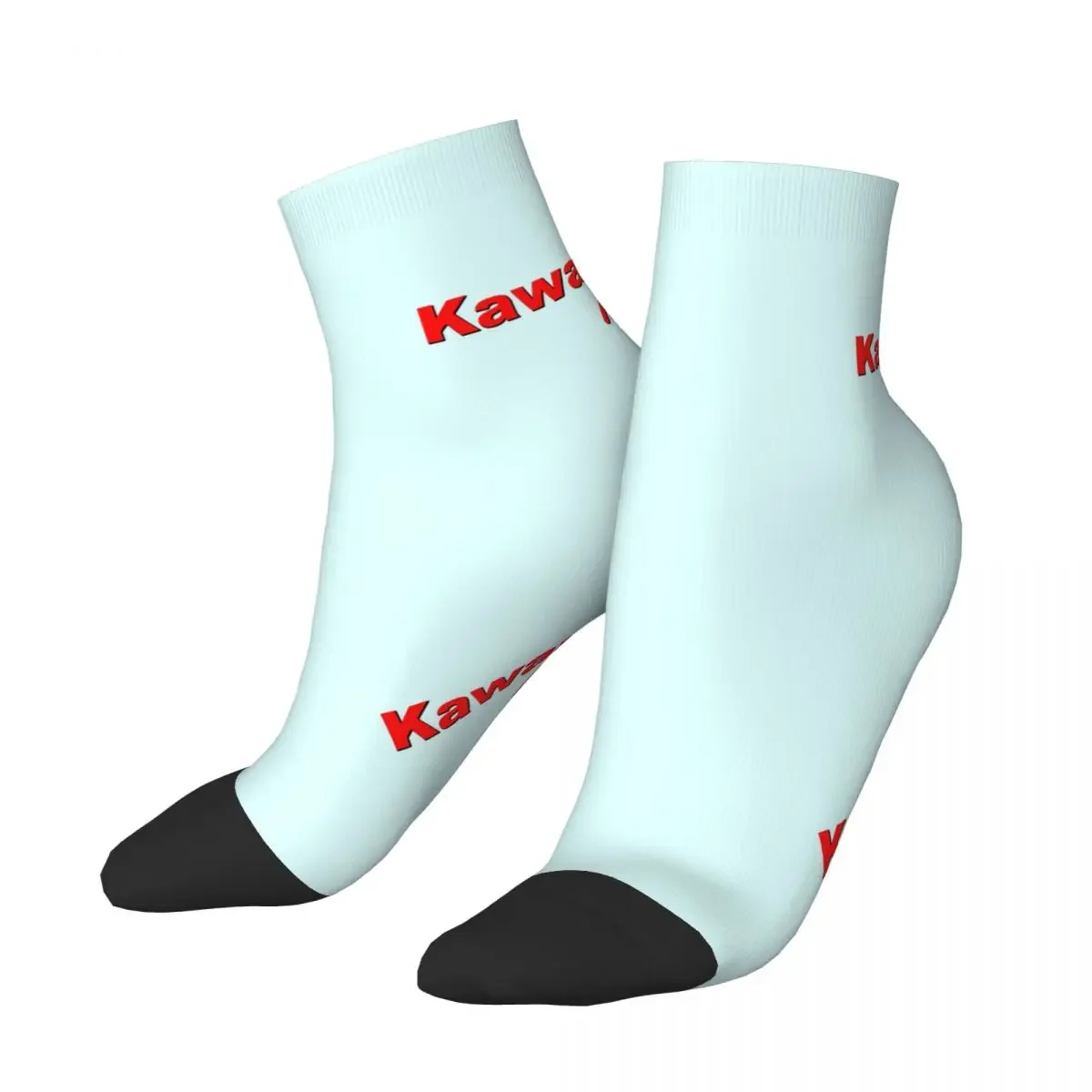 Sport Racing Motorcycle Kawasaki Mens Crew Socks Unisex Funny 3D Printing Dress Socks