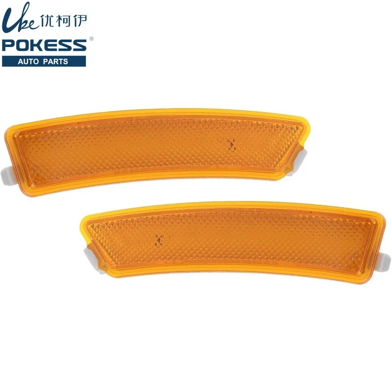 

DP5Z13A565E DP5Z13A565F1 Pair front Bumper Reflector Side Marker Light Lamp For LINCOLN MKZ 2013-2016 Auto Parts