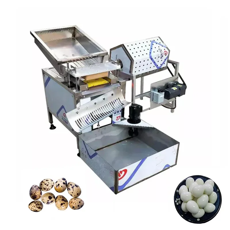 حار بيع آلة تقشير السمان آلة تكسير السمان المسلوق