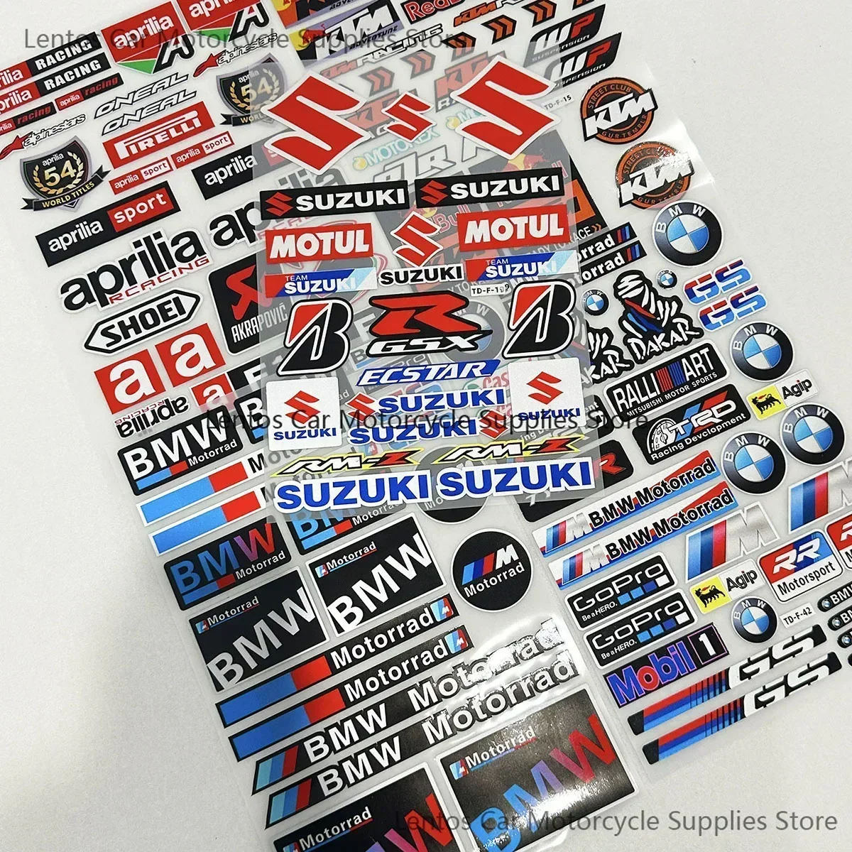 New Motorcycle Side Strip Sticker Car Styling Vinyl Decal for YAMAHAS BMWS HONDAS Motorcycle Sticker Reflective Stickers