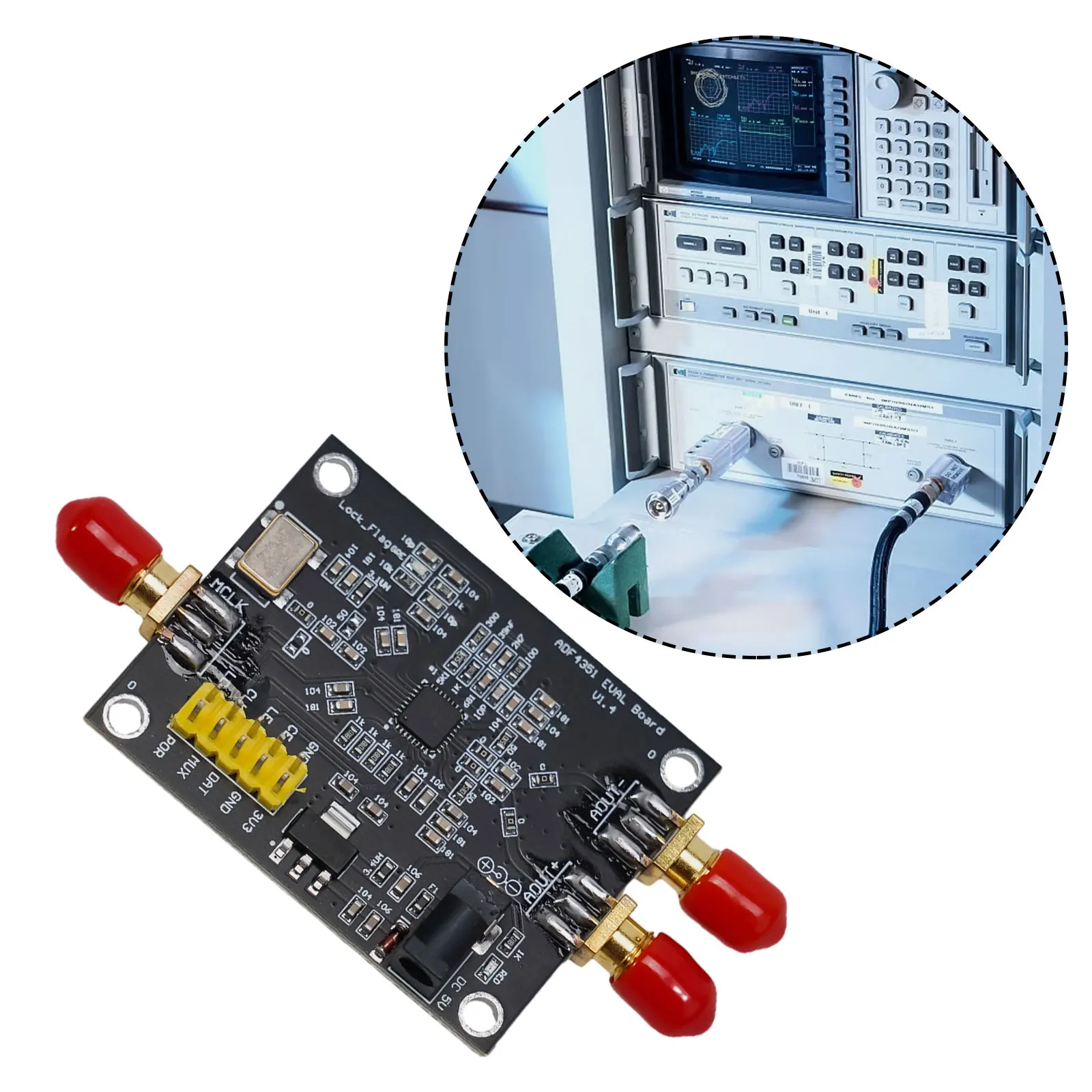 

ADF4351 Phase Locked Loop 35M-4400M RF Signal Generator Module Board For Test Measurement Tool Accessory In Stock Wholesale