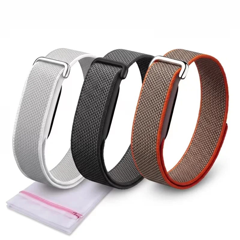 Für Google Fitbit Air Band Elastisches Nylon Verstellbares Sport-Armband Atmungsaktives Ersatz-Armband Correa Zubehör