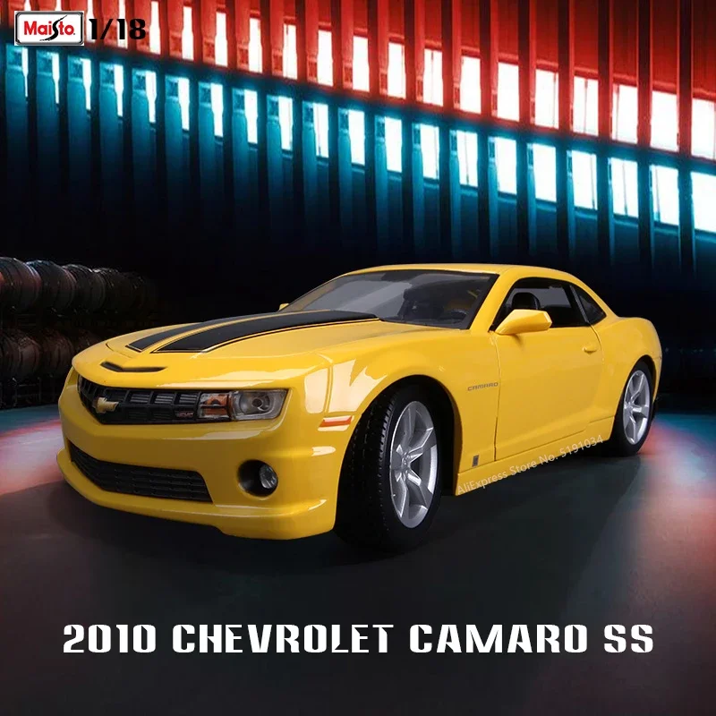 

Maisto 1:18 2010 Chevrolet Camaro SS car alloy car model simulation car decoration collection gift toy Die casting model boy toy