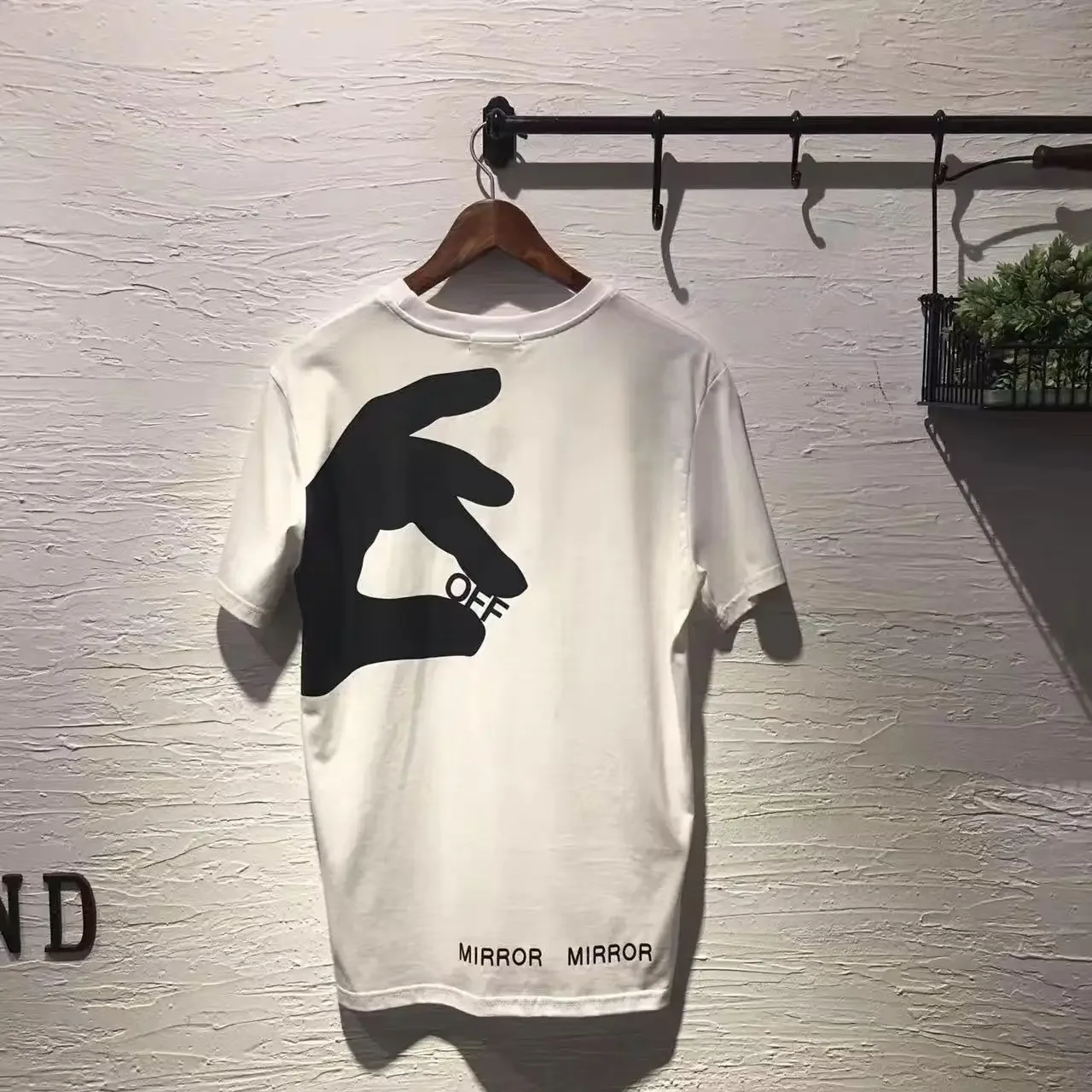 

Men's summer T-shirt with round neck and ring pattern print, casual hip-hop, 100% cotton loose short sleeve