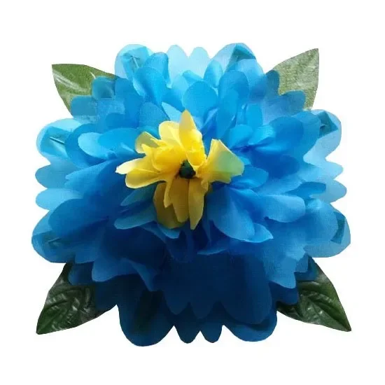 Peony Production (60cm,Yellow/Red/Blue/Pink Color available) Magic Trick Stage Gimmick Comedy Empty Hand Appearing Flower Magia