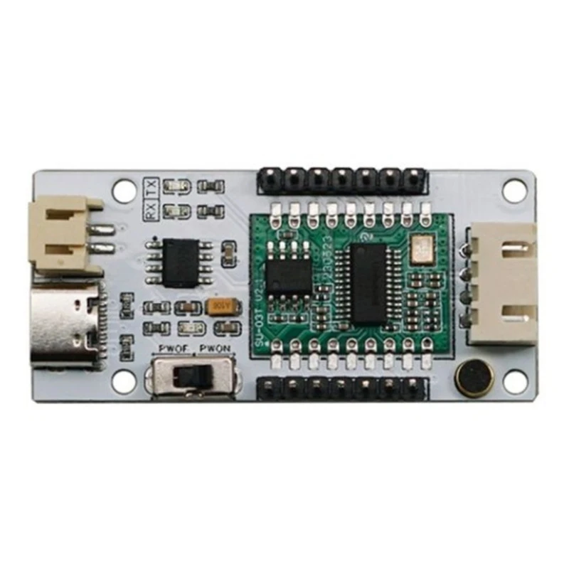 

USB Voice Recognition Control Board Module Serial Port Module Voice Recognition Sensors Module High Sensitivity for Home