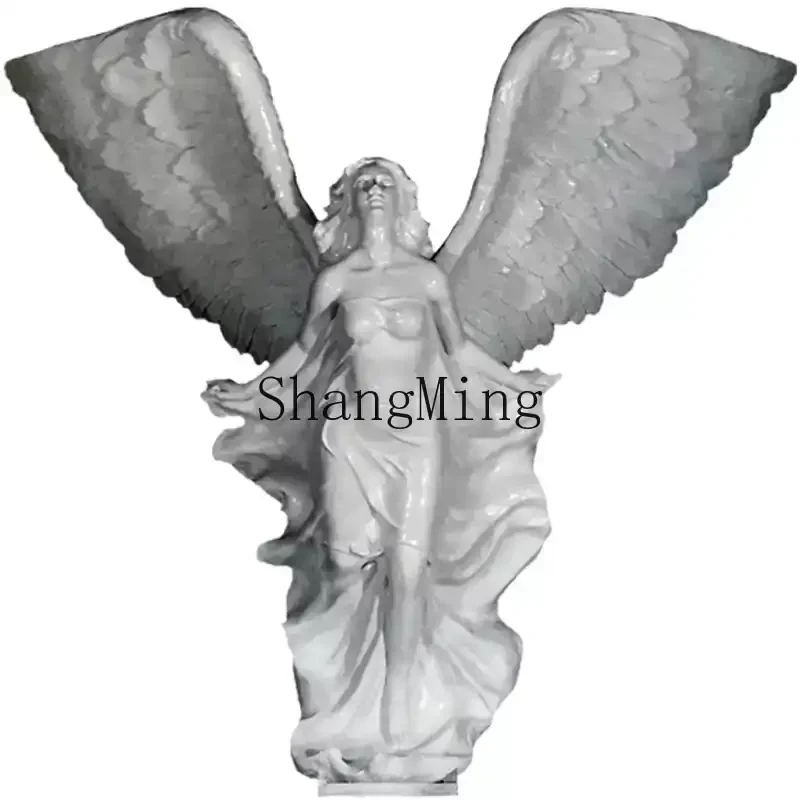 CLdepartment square landscape set ornament large fiberglass sculpture Internet celebrity wing hotel sales