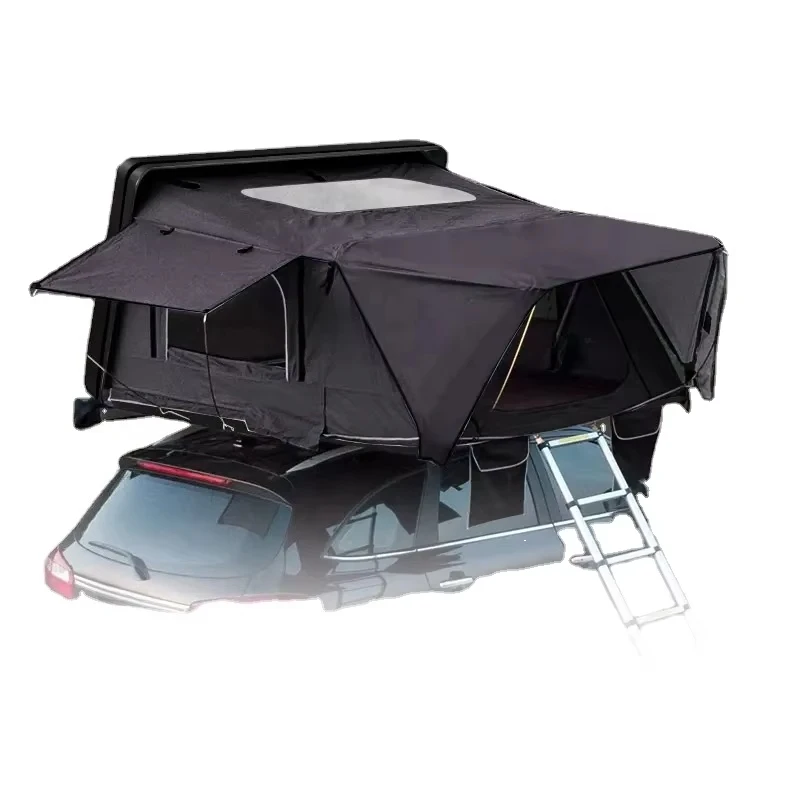 

2025 Outdoor Hard Shell Waterproof Lightweight Aluminum Alloy Frame Four-Season ABS Roof Tent