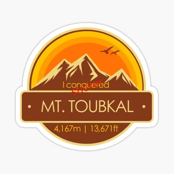 

Morocco Tangier Grunge Vintage Travel Stamp Car Bumper Sticker Decal