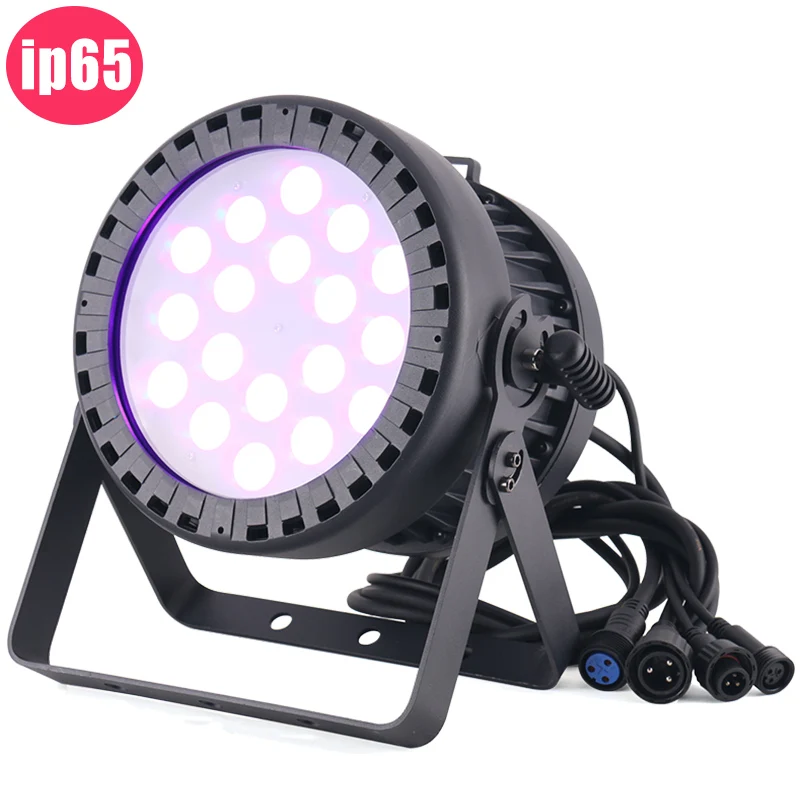 Waterproof 18x10w RGBW 4in1 Led Par Light for Events Restaurants Hotels Weddings Dj 54 Led Par Can