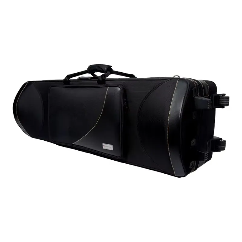 High Quality Waterproof Canvas Trombone Case Double Trombone Case Alto Tenor Trombone Case