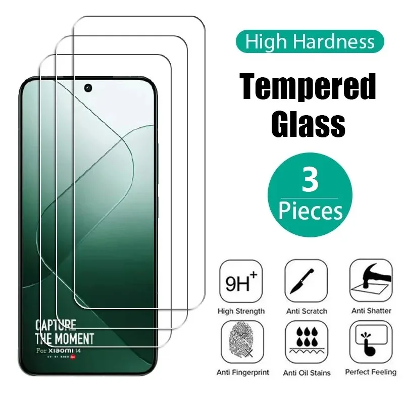 3Pcs Tempered Glass…