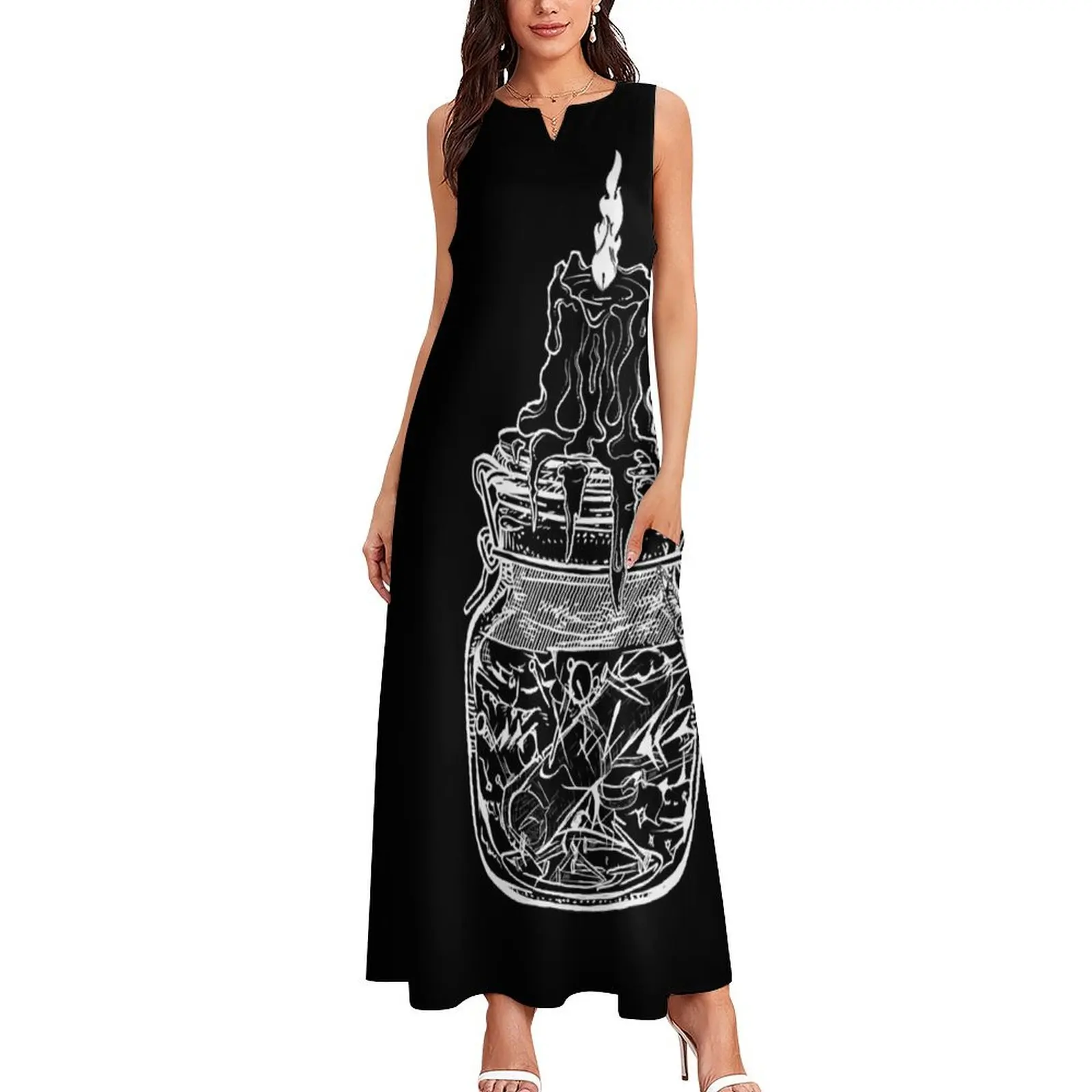 Ill V Jar Logo Long Dress women