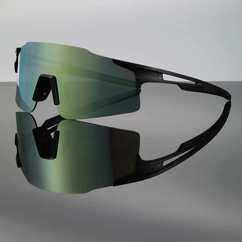 

Rimless Road Bike Sunglasses Unisex Sports Running Fishing Goggles Male Cycling Glasses MTB Bicycle Eyewear Rider Cyclist Lenses