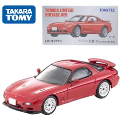 TAKARA TOMY TOMYTEC Tomica 1/64 TLV-N177c Mazda MAZDA RX-7 RS Red Alloy Toy Motor Diecast Metal Model Gifts