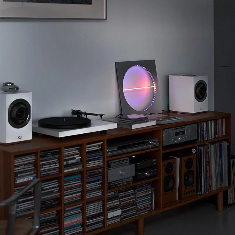 Postmodern Square Aluminium Sunset Wall Lights Home Art Atmospheric Lighting Fixtures Ambient LED Sconces Coffee Shop Restaurant