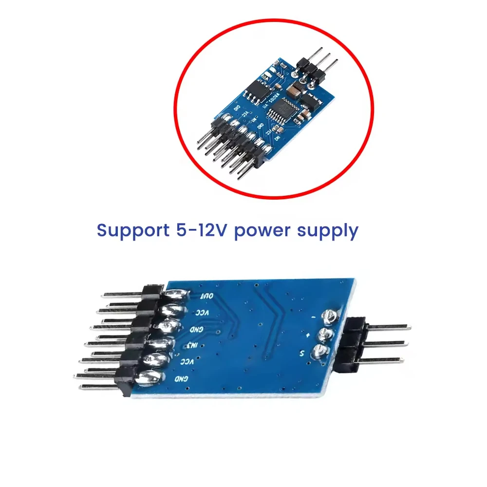 FPV atravessa câmera comutador de vídeo de três vias comutador eletrônico controle remoto comutação módulo de vídeo comutador de câmera