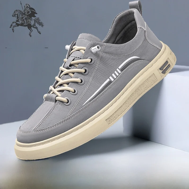 

Paul Men's Summer Ice Silk Cloth Breathable Casual oes Soft Bot Slip-On Anti-Slip Men's Board oes Lightweight round Toe