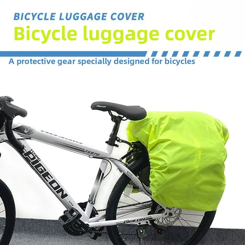 

Bicycle Bag Rain Cover, High-quality Outdoor Cycling Mountain Bike Bag Protector Dust-proof and Waterproof Cover
