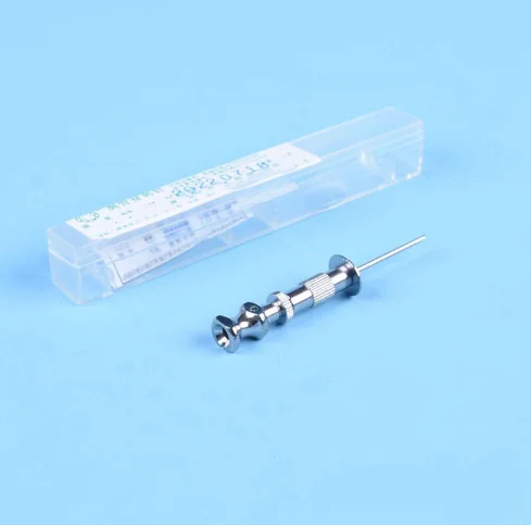 

1pcs Stainless Steel Sternum Puncture Needle Medical Sterilized Puncture Needle 12#16#18 Individually Packaged