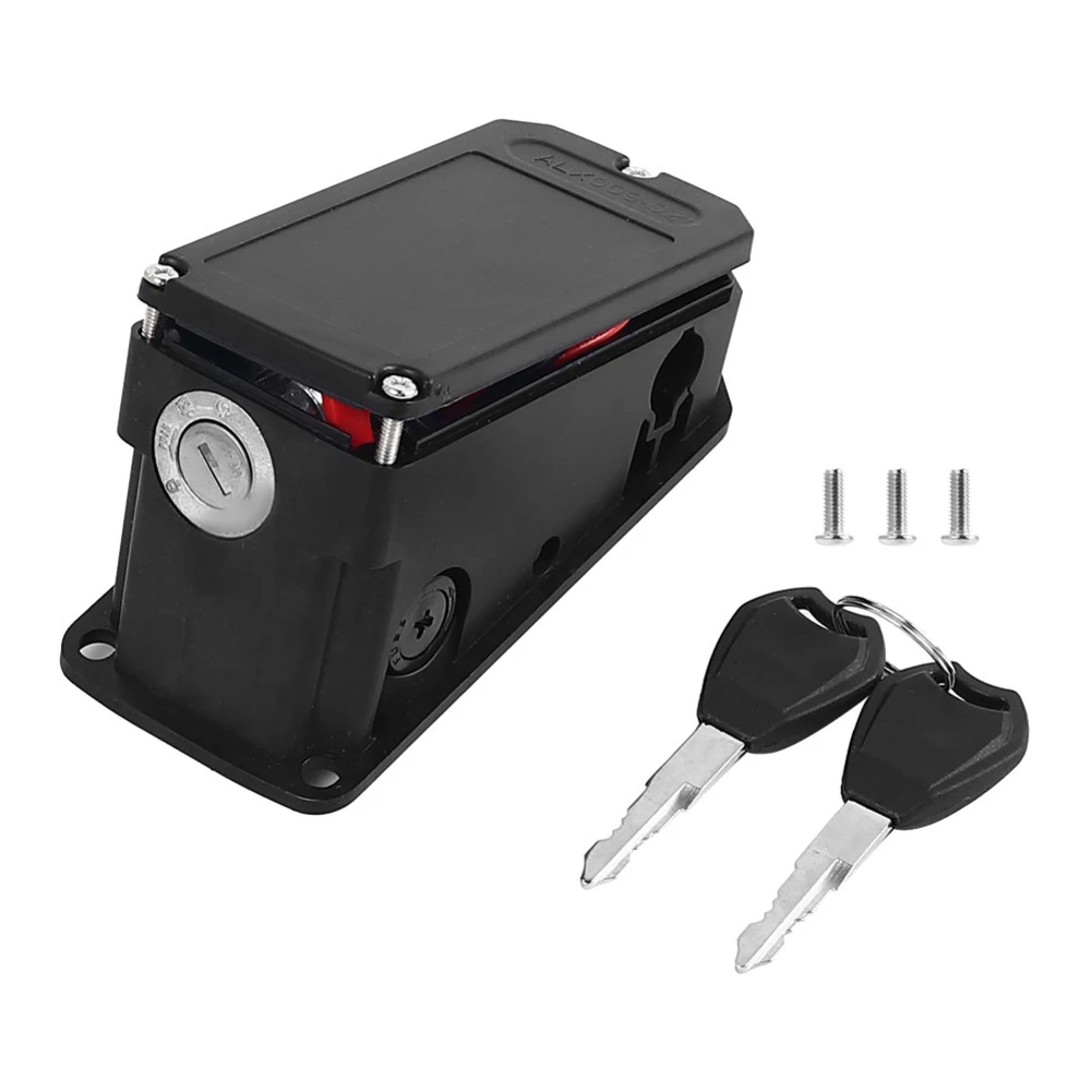 For Engwe electric vehicle battery lock system with XT60UM connection plate cover for secure locking and battery protection
