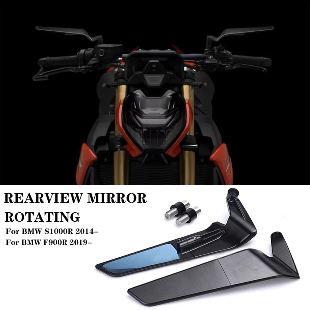 Neues Motorradzubehör Seitenspiegel für BMW S1000R 2014- F900R 2019- F800R 2016- Wind Wing Seitenspiegel Rückspiegel