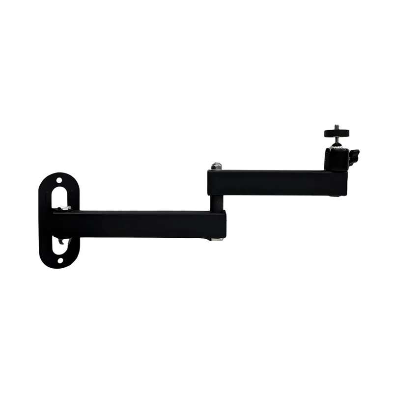 ABGI-Foldable Projector Mounting Holder Wall Stand Hanging With 1/4 Inch Screw Size For Secure Ceiling And Wall Rack