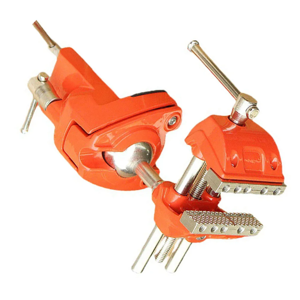 Rotating Vise with Full Steel Body and Precise Clamping Action for Accurate Positioning of Small Workpieces Rotating
