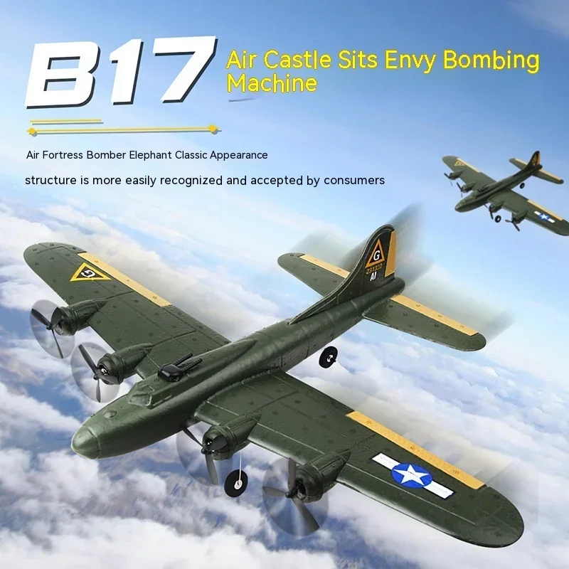 Feixiong Fx817 Remote-controlled Aircraft B17 Bomber Fixed Wing Remote-controlled Aircraft Glider Children's Model Toy