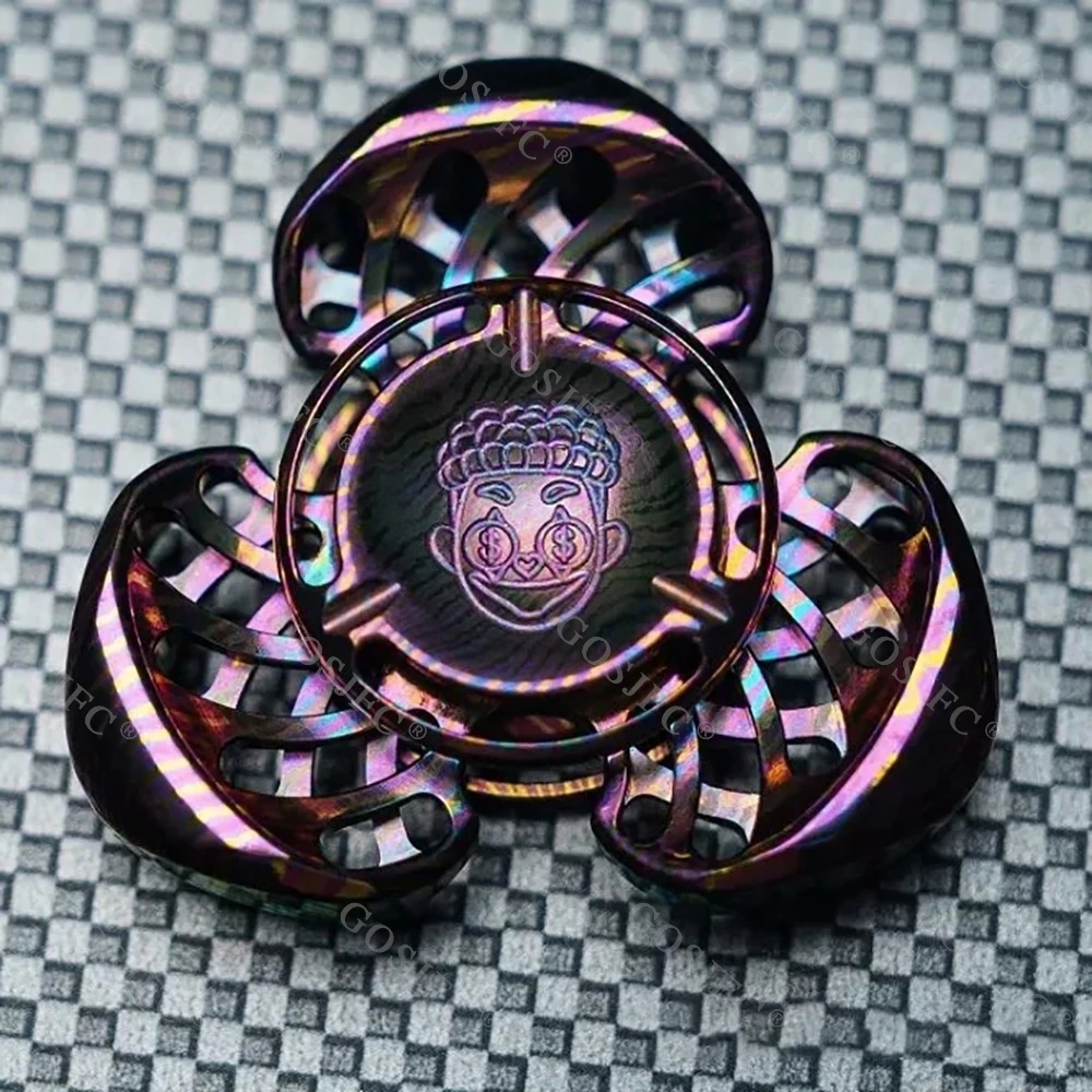 ZacLab EDC Mini Fidget Spinner Beijing Limited TitaniumGyro jouet anti-Stress Fidget jouets pour adultes