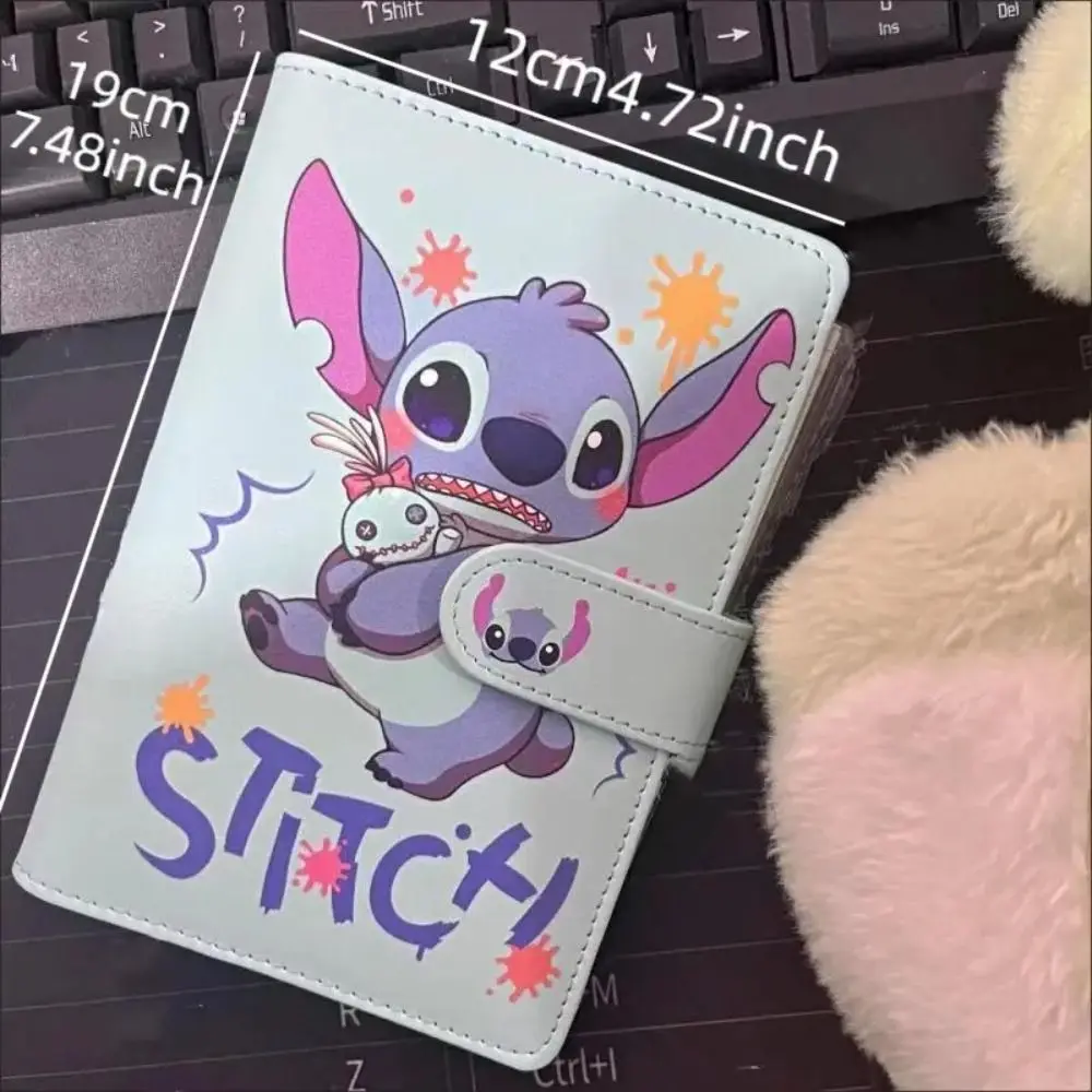 Kawaii Cute Stitch Notebook Taking Notes Cartoon Loose-Leaf Journal Diary Thickening Memo Notepad for Going Back to School