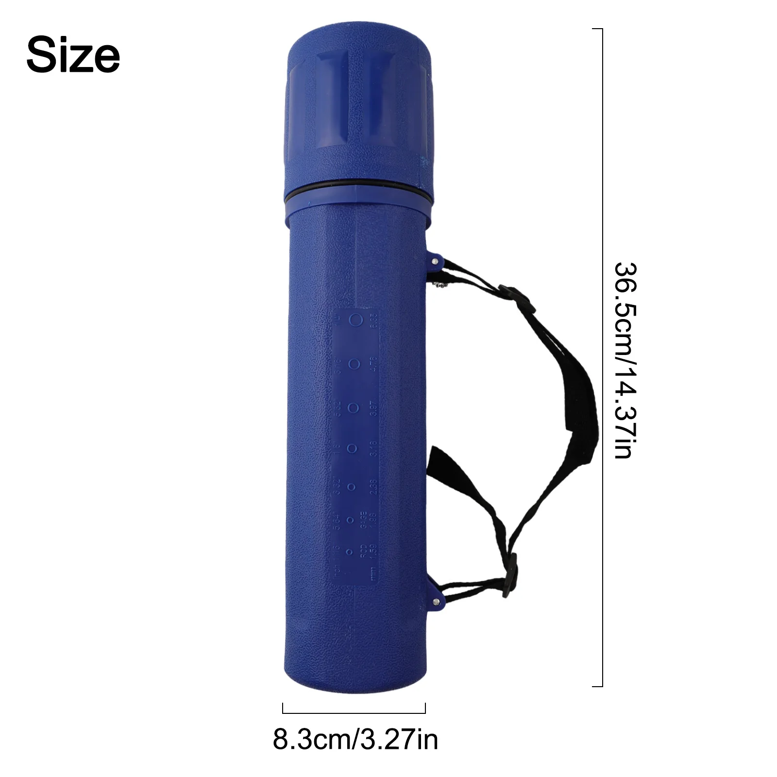 Recipiente de tubo de armazenamento de haste de soldagem, suporte de eletrodo de capacidade de 4.5kg, sacos de proteção contra umidade, 360mm x 78mm, acessório de ferramenta de soldagem, 1 peça