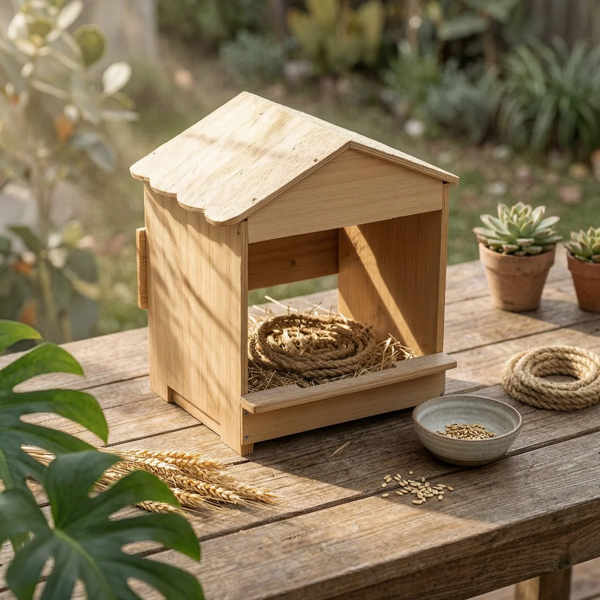 Poultry Nest Box Unobstructed Front Creature Housing for Farm