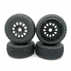 RC 1/7 Or 1/8  4WD Remote Model Control Short Card Car Wear-resistant Grip Tire, Adapter 17mm，110mm*45mm General Purpose Tires