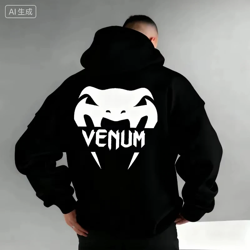 

NEw NEw New! UFC Men's Boxing Sports Hoodie, Warm and Comfortable Casual Hoodie for Autumn and Winter, Fashionable Printed