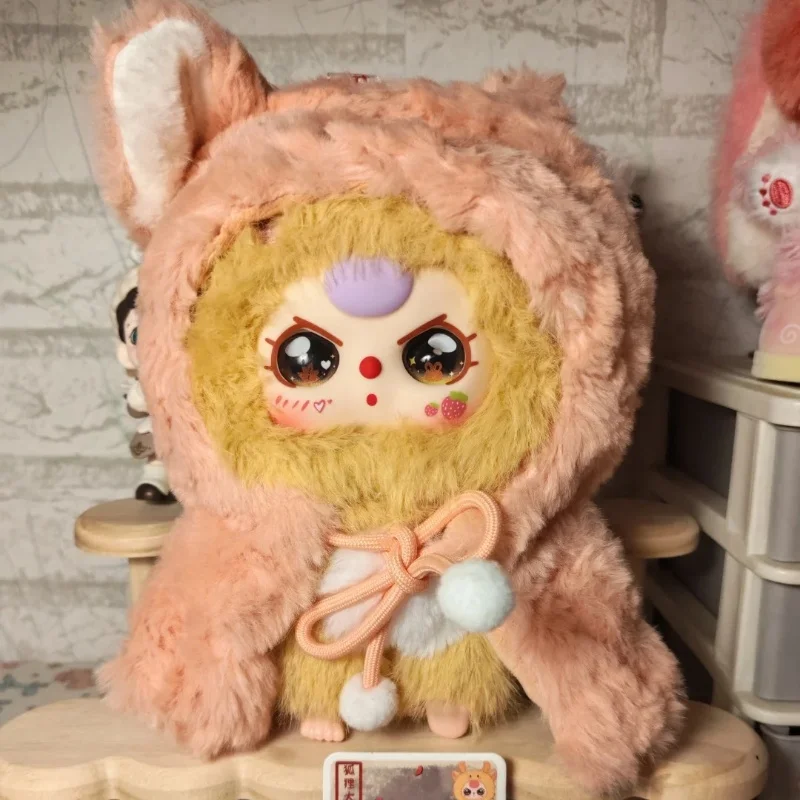 

2025 Новая подлинная детская серия «Три, я не воин», плюшевая виниловая слепая коробка, кукла, игрушка, загадочная коробка, подарок другу, милая модель животного