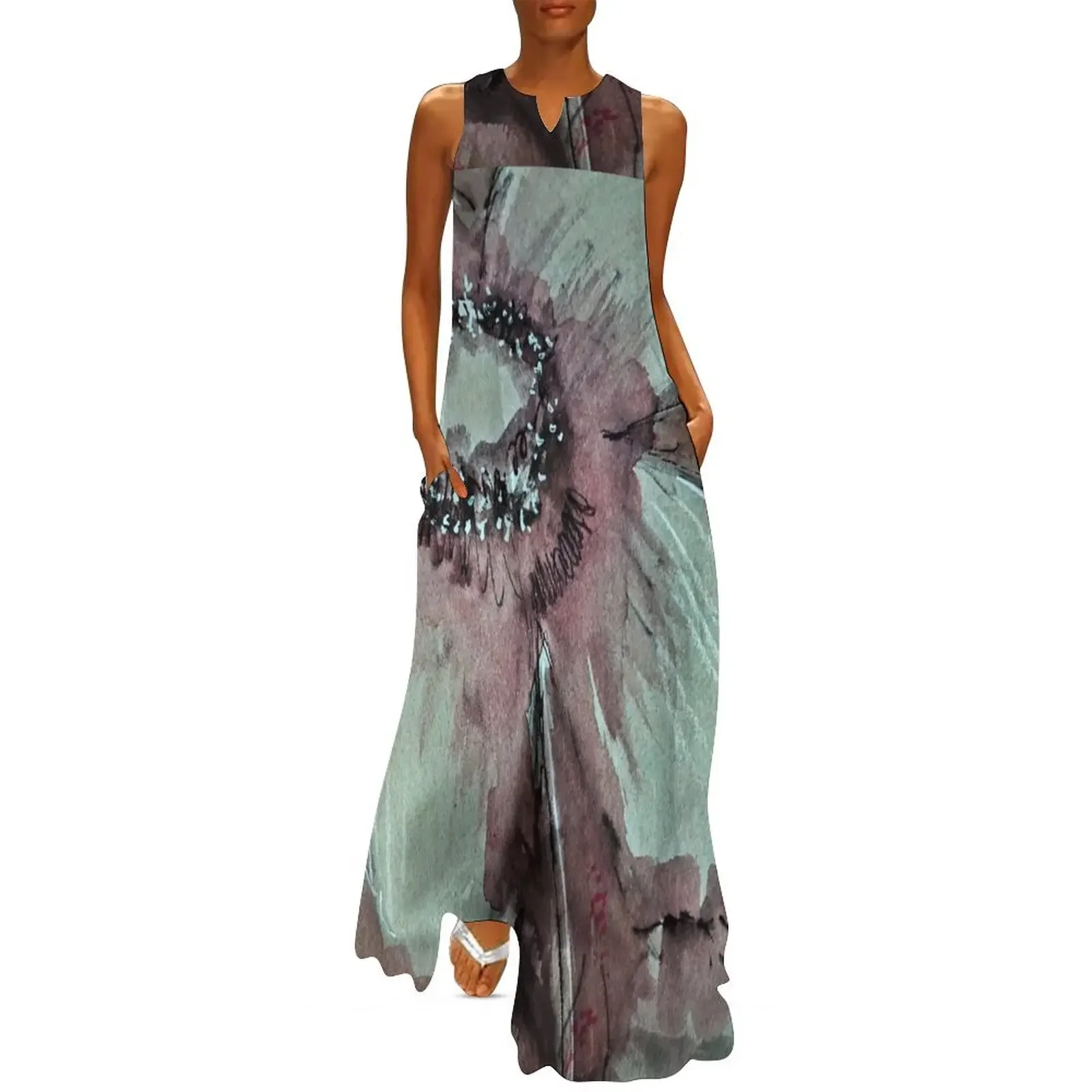 

Flor Llena de Amor Long Dress women's evening dresses 2025 prom dresses Aesthetic clothing Dress