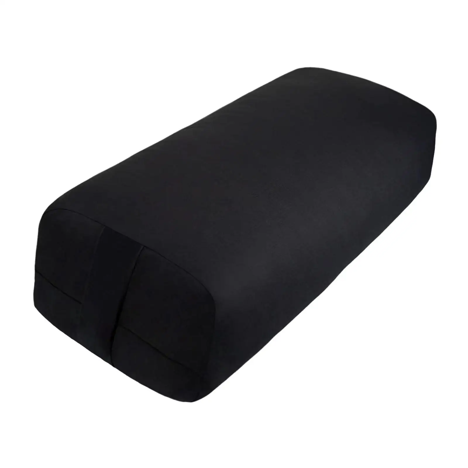 Firm PP Cotton Yoga Bolster Pillow with Carrying Handle Soft Meditation Cushion for Restorative Yoga Equipment