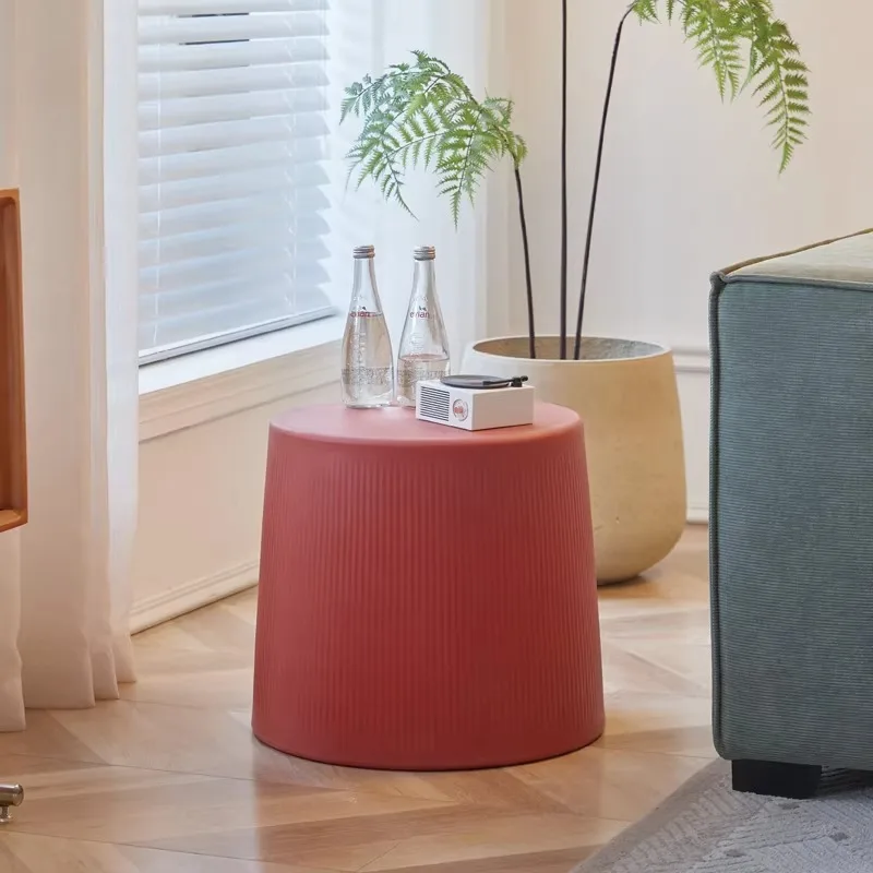 Versatile Entryway Stool, Round Makeup and Coffee Table, Stylish Shoe Changing Bench for Home Use Storage Bench Vanity Chair