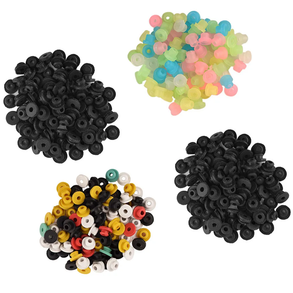 

400Pcs Grommets Silicone Cushions Machine Parts Needle Cushion Coil Replacement for Stable Tattoo Needles