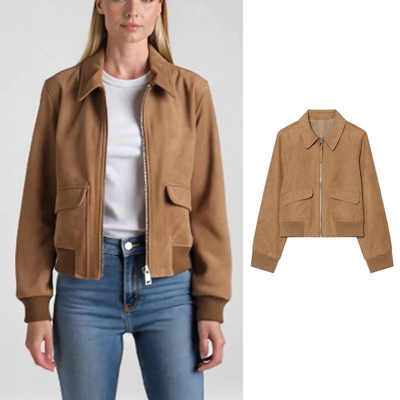 Women's 2026 New Autumn Jackets Fashion Slim Youth Street Warm Women's Jackets Autumn Chic Unique Casual Holiday Coats Blouse