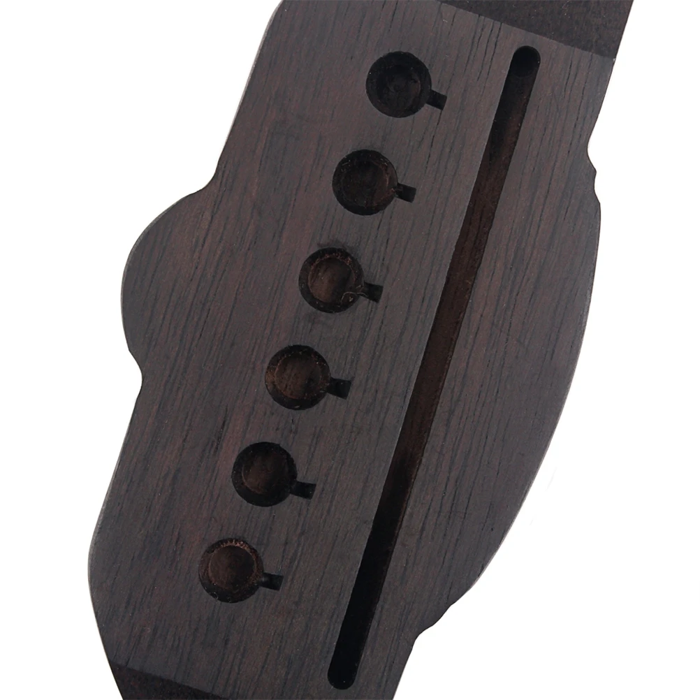 

Swallow Guitar Bridge Acoustic Replacement Fit 34/36/38 Inch Folk Guitar Parts Vintage Saddle Wood Bridge