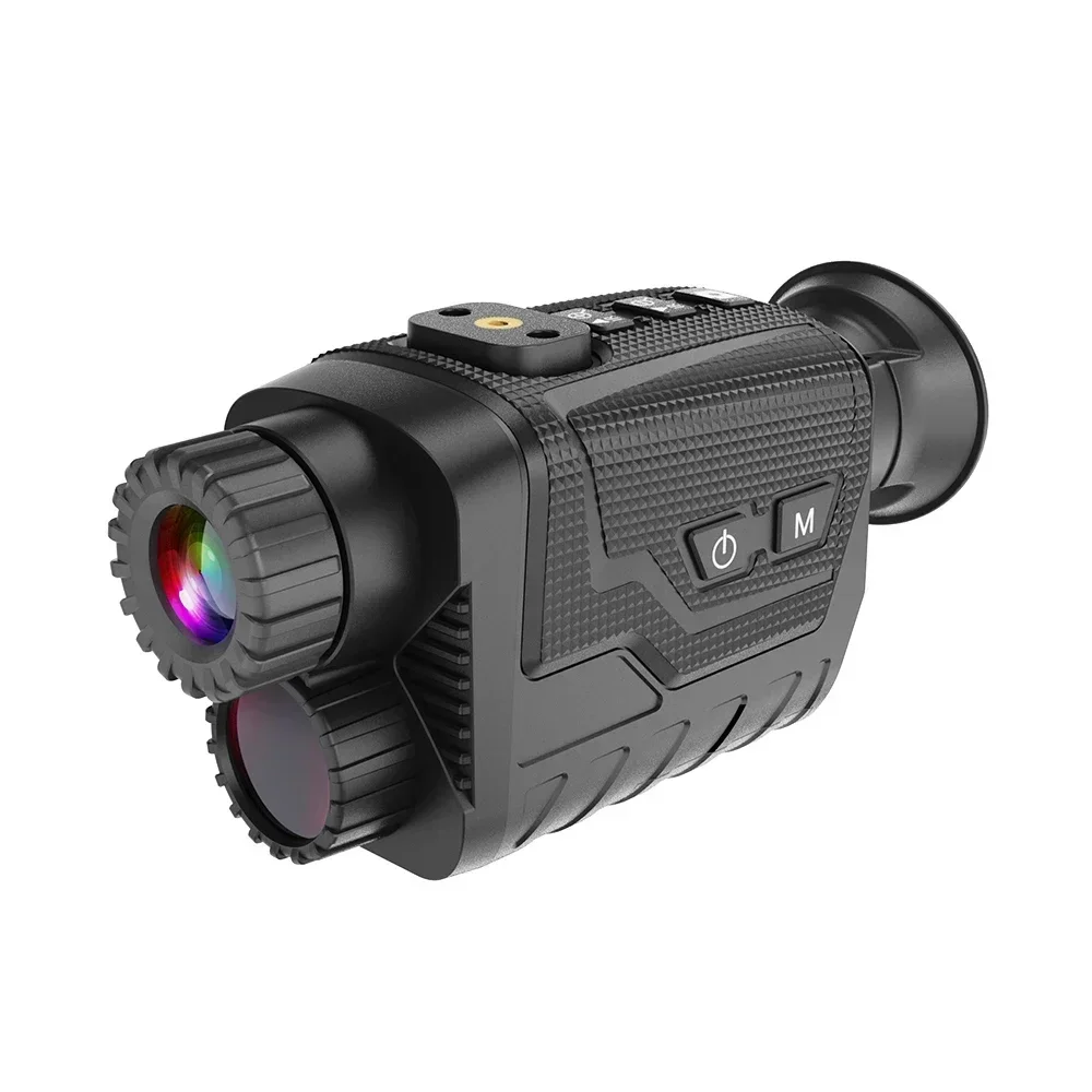 Portable Night Vision Monocular with 4K 1080P HD,8X Digital Zoom 400M Infrared, Built-in 3000mAh Lithium Battery NV8260