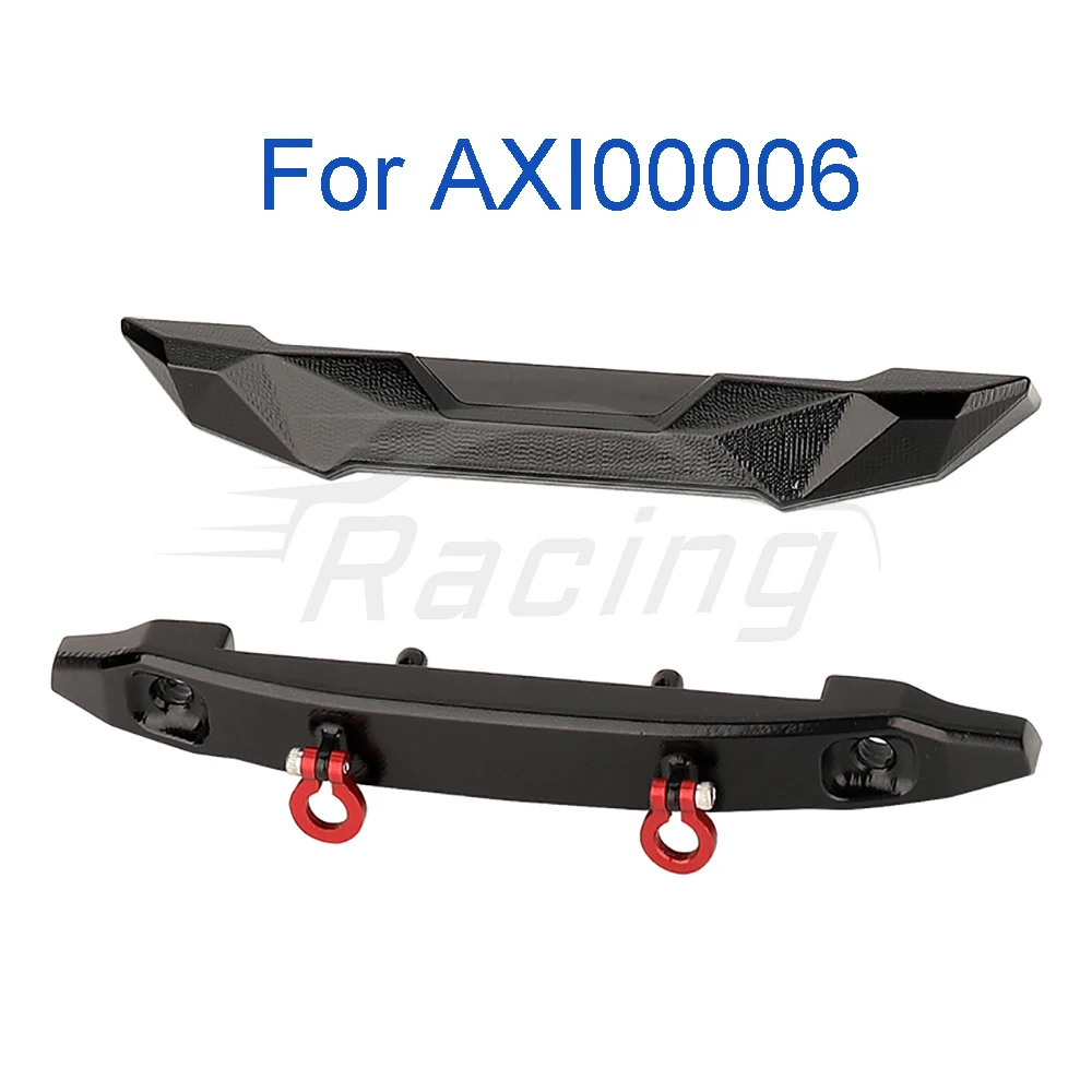 Metal Alloy Front Rear Bumper for Axial SCX24 90081 C10 AXI00002 AXI00005 AXI00006 1/24 RC Crawler Car Aluminum Upgrade Parts